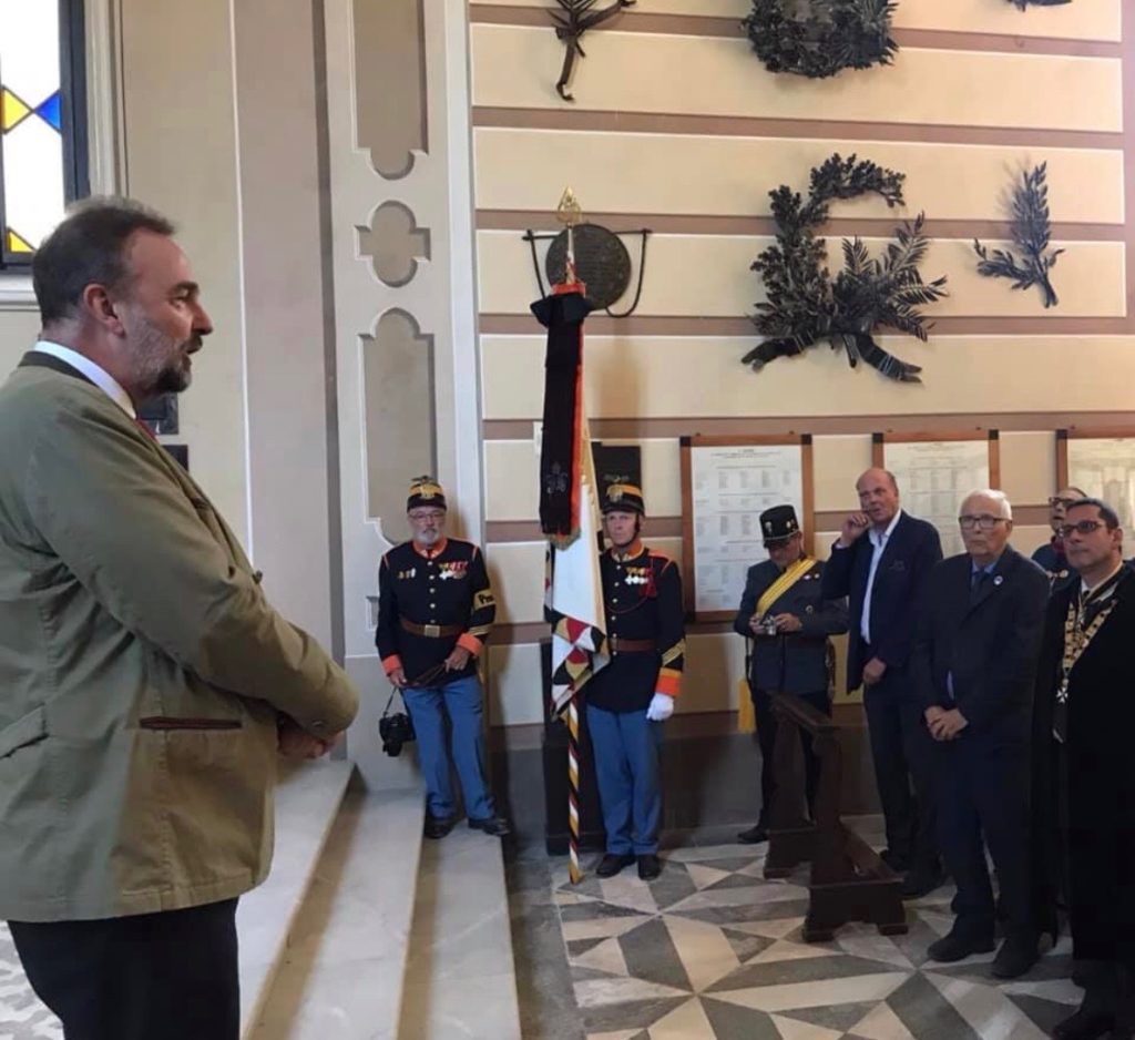 Lunedì 24 maggio 2019 presenti a Solferino per la commemorazione dei soldati italiani e austriaci caduti durante le battaglie di Solferino e San Martino.