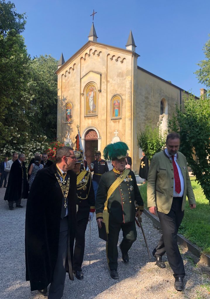 Lunedì 24 maggio 2019 presenti a Solferino per la commemorazione dei soldati italiani e austriaci caduti durante le battaglie di Solferino e San Martino.
